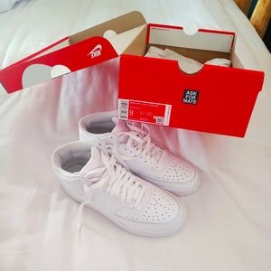 Nike Women's Court Vision Mid Sneaker